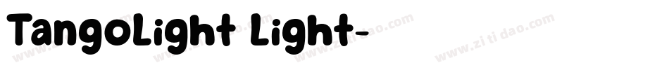 TangoLight Light字体转换